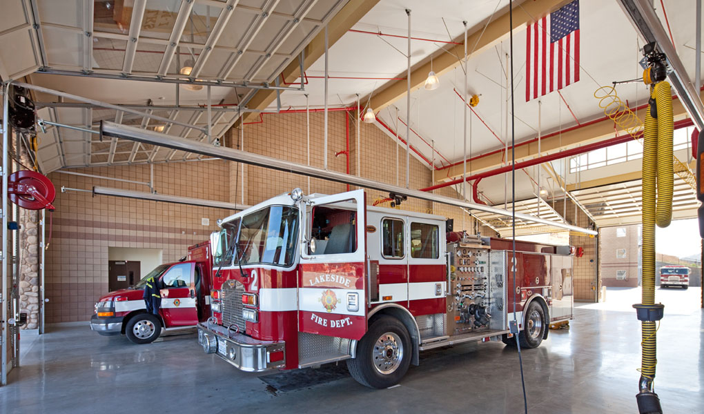 Lakeside Fire Station 2 - project photo