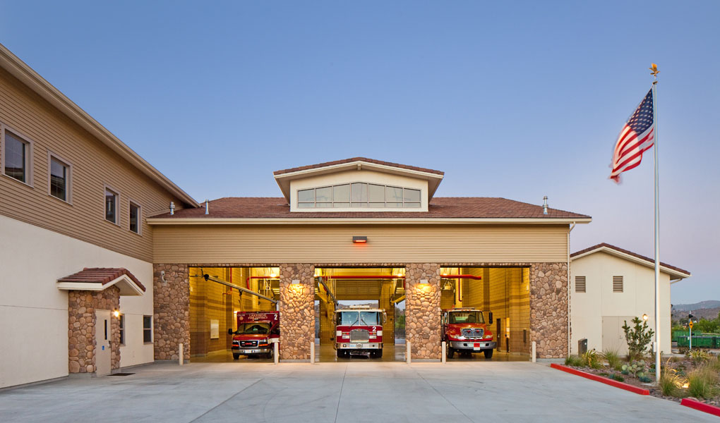 Lakeside Fire Station 2 - project photo
